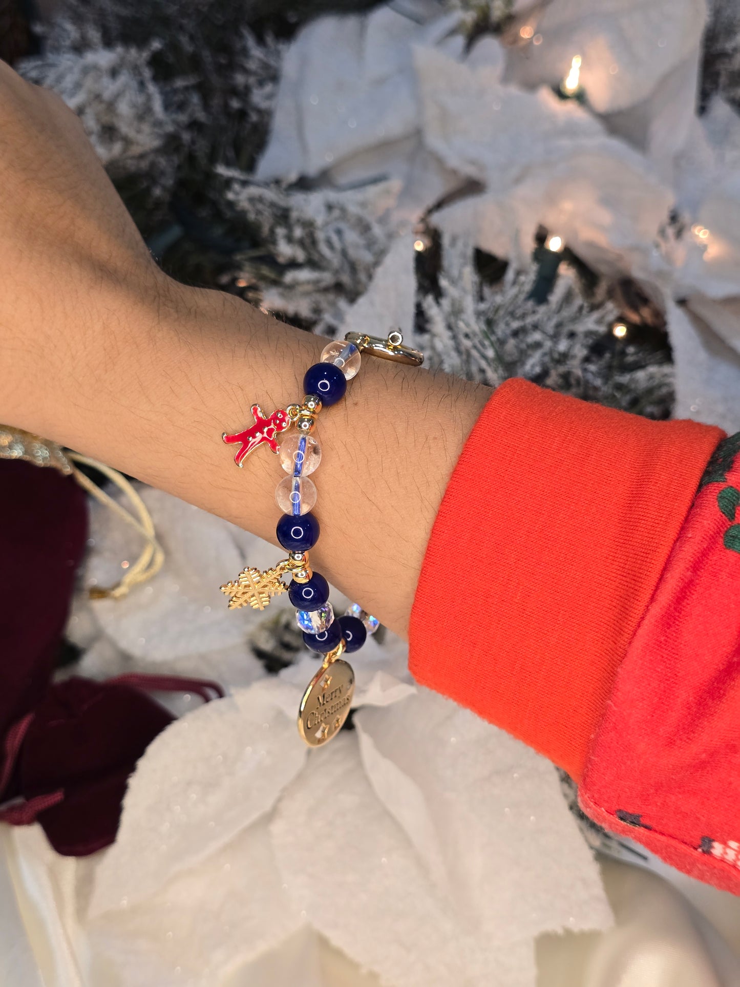 ❄️ Christmas Glow LAPIAZULI BRACELET