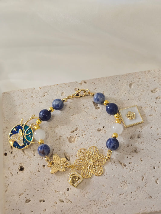 I Can – Lapis lazuli bracelet