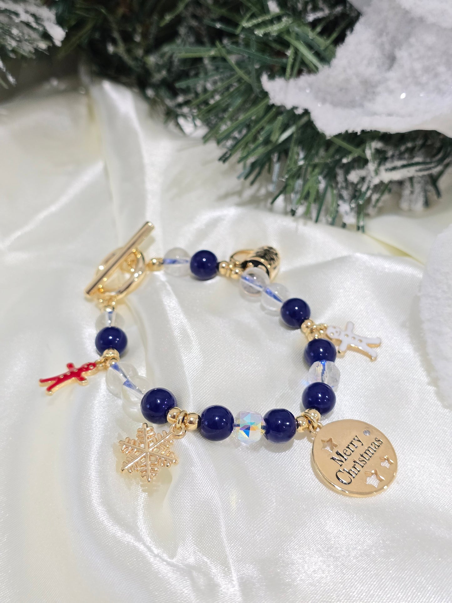 ❄️ Christmas Glow LAPIAZULI BRACELET