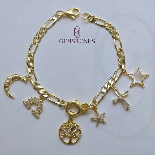 Sara – Grace Legacy Bracelet - MULTI CHARMS